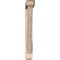 Ekena Millwork Traditional Craftsman Smooth Bracket w/ Offset Brace, Douglas Fir, 5 1/2"W x 42"D x 42"H BKT0604X42X42TRA04SDF - alternate 4